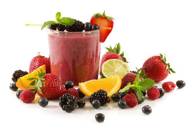 Waldbeeren Orangen Smoothie