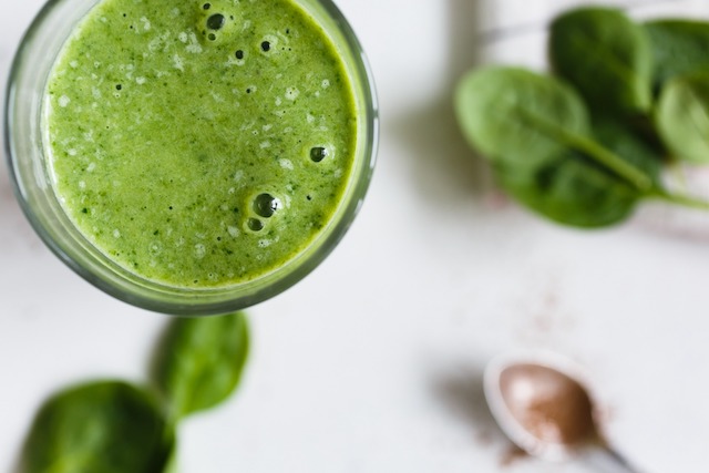 Ingwer-Kiwi-Limette Smoothie